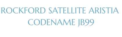 Rockford Satellite Aristia Codename JB99 Logo